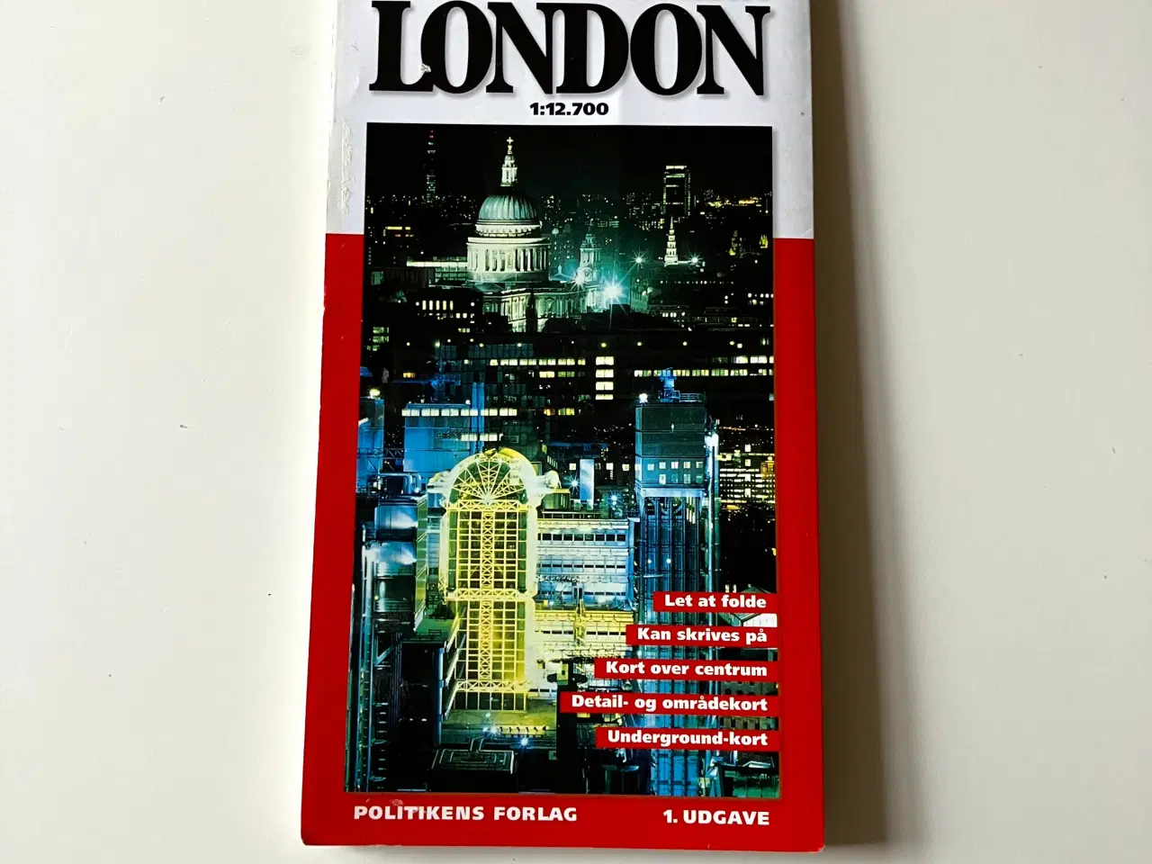 Billede 1 - London 1:12700 - Politikens tur-kort (Kort over Lo