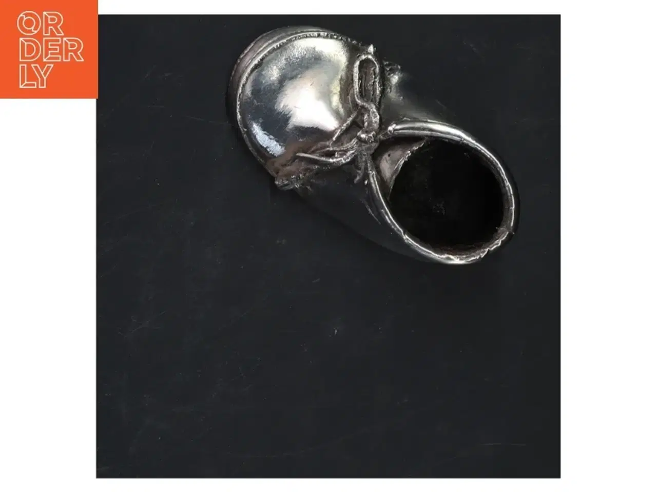 Billede 2 - Børnesko af sølv (str. 6x11,5 cm)