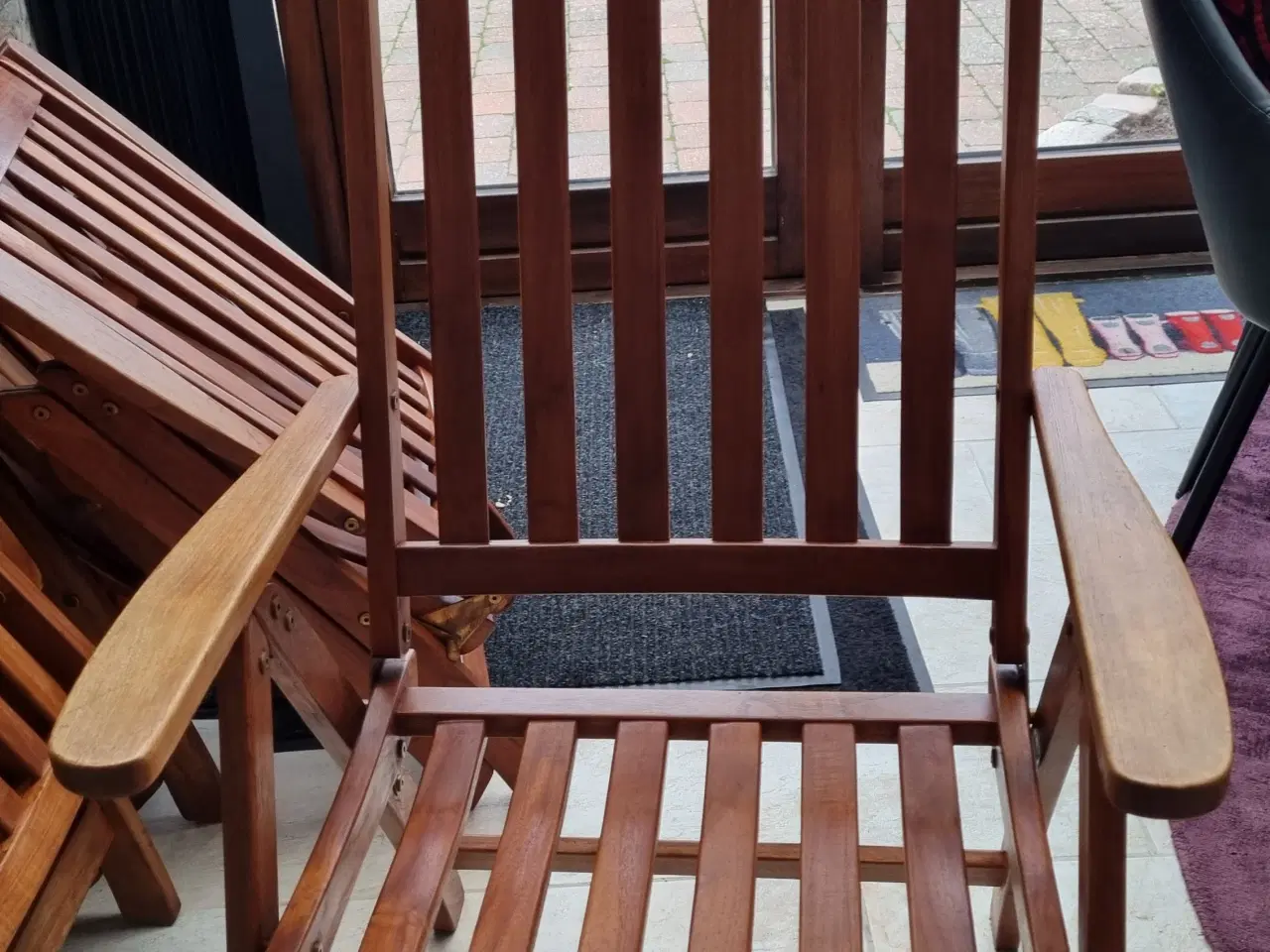 Billede 3 - teak havebord med 6 stole