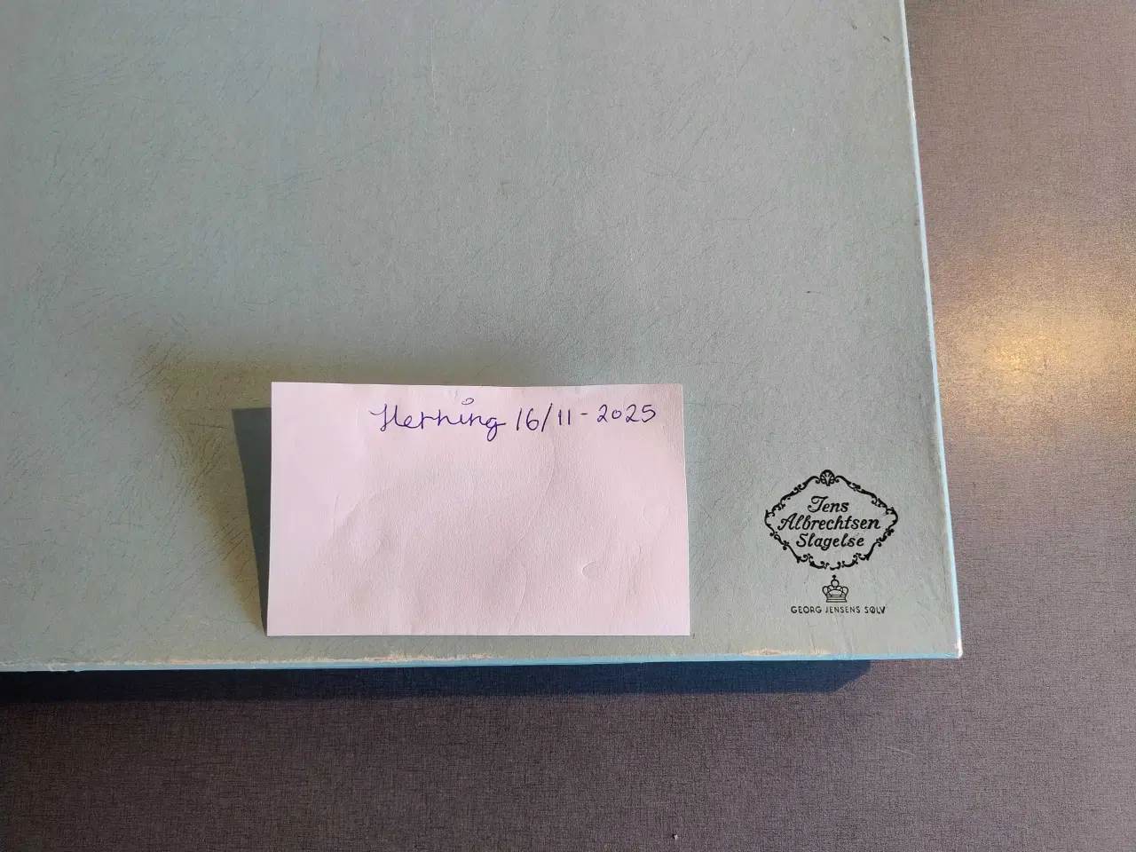 Billede 4 - Sølv fad Georg Jensen 