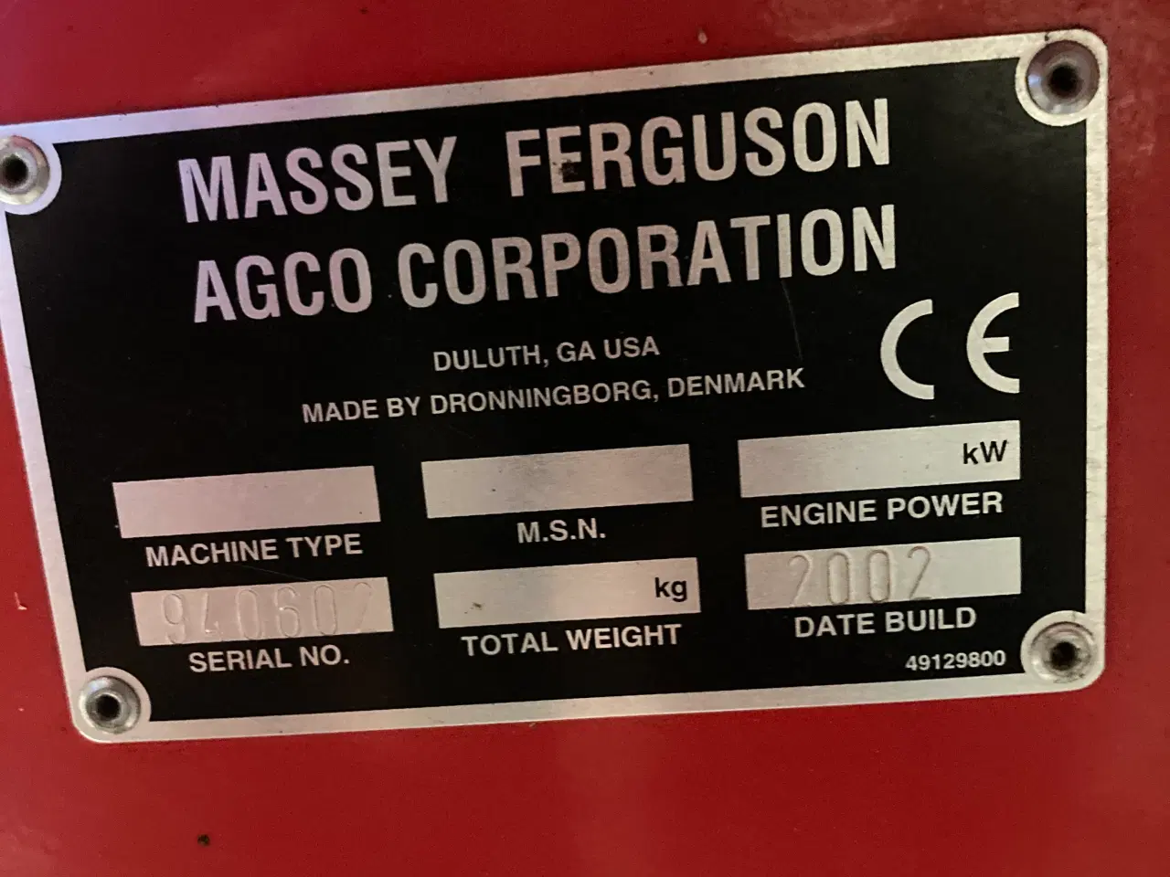 Billede 10 - Massey-Ferguson 36 RS DV2 med 18 fods skærebord.