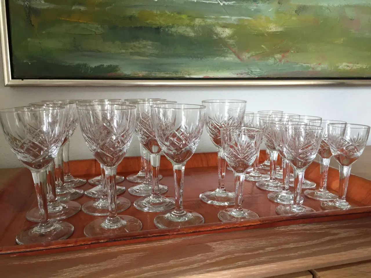 Billede 2 - Else glas. -  24 stk. samlet