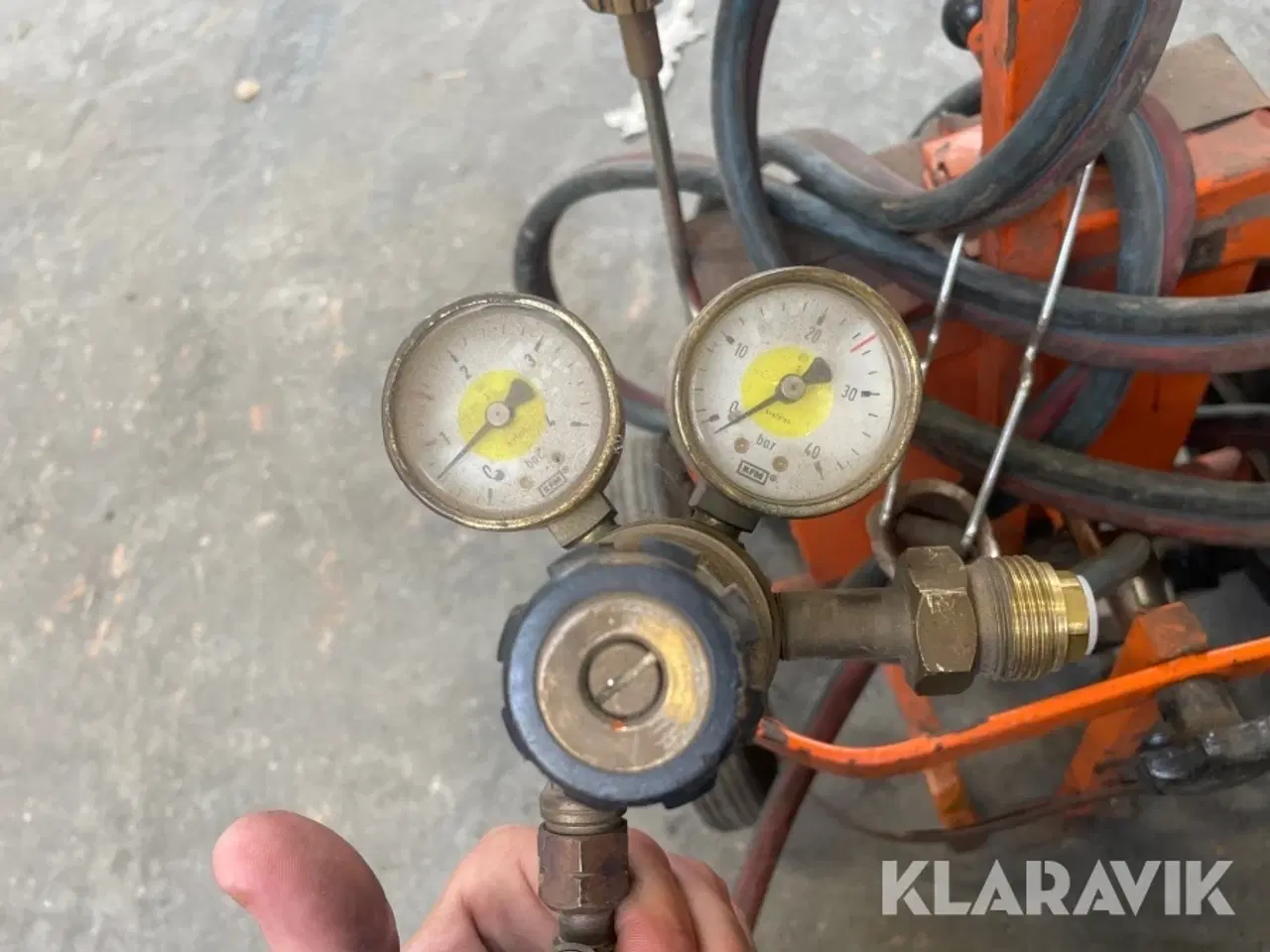 Billede 10 - Ilt vogn med 3 flasker