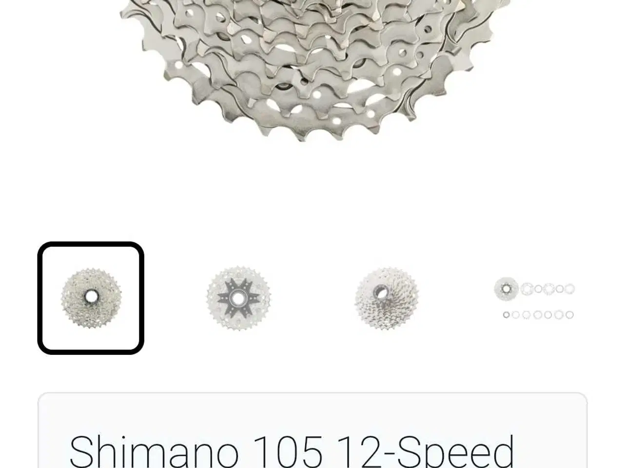Billede 1 - 6 stk Shimano 105 12-Speed Kassette, 11-34T