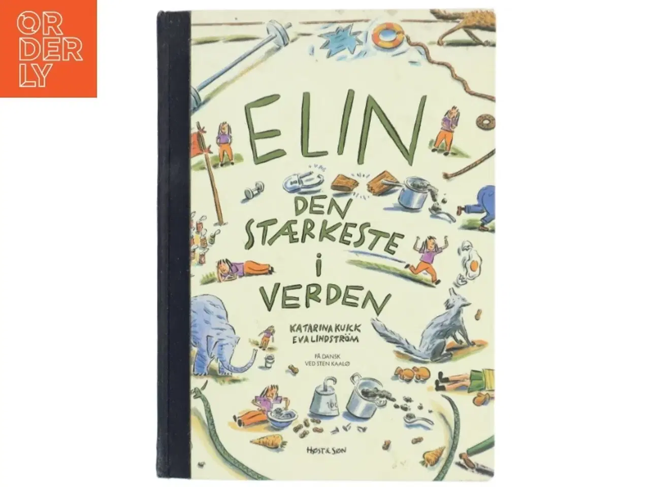 Billede 1 - Børnebog &#39;Elin - den stærkeste i verden&#39; fra Høst & Søn