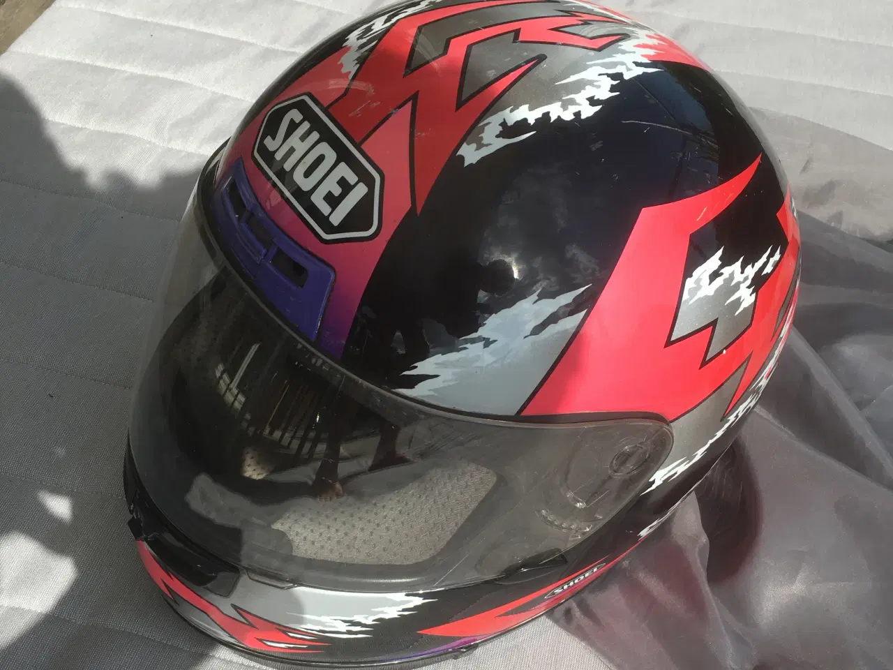 Billede 2 - SHOEI styrthjelm. Brugt. str. 59-60