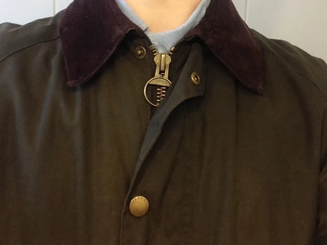 Billede 1 - Barbour Ashby Medium Olivenfarve - Velholdt