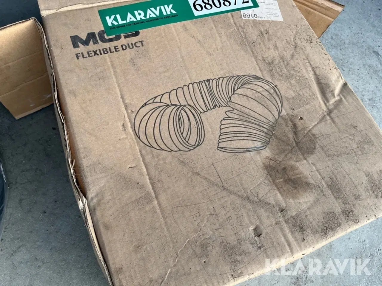 Billede 7 - Varme/ventilations slange MCS Flexible Duct 1 styk