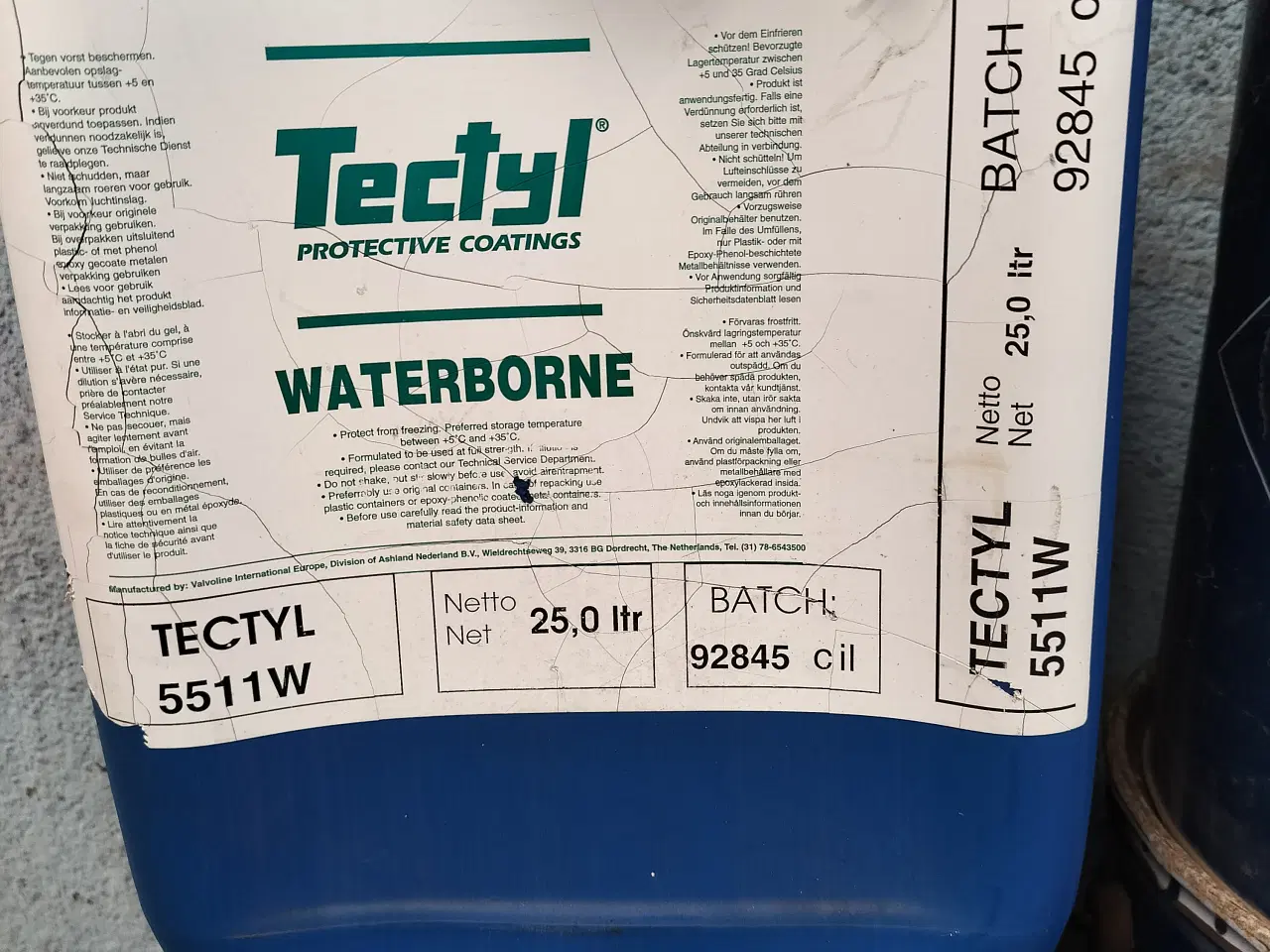 Billede 1 - Tectyl/valvoline 