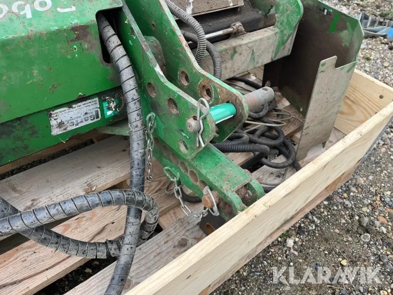 Billede 7 - Kamerastyring/sideforskydning til rækkerenser Garford Robocrop