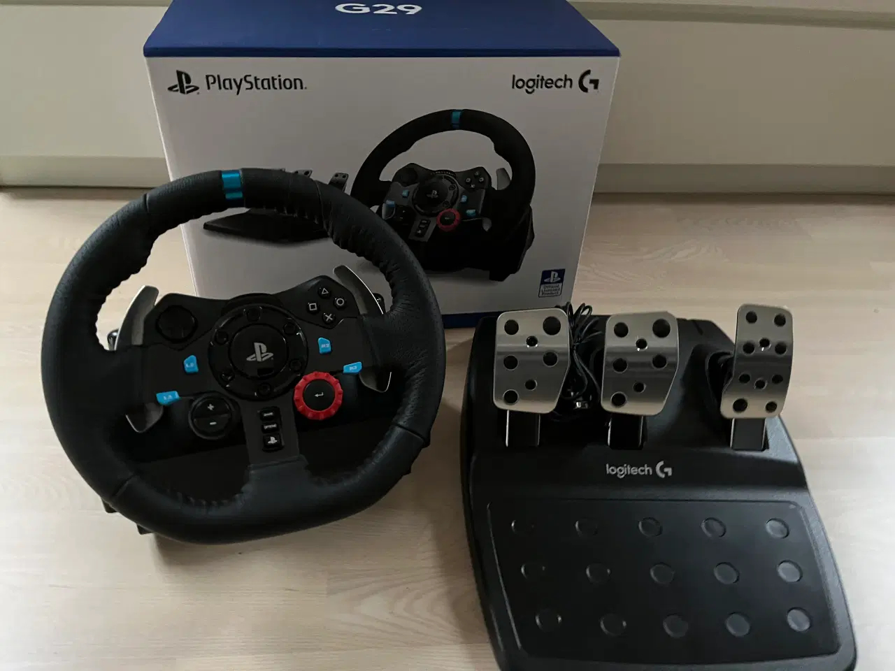 Billede 1 - Playstation rat og pedaler