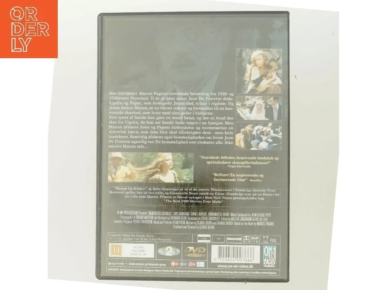 Billede 3 - Manon og kilden med Emmanuelle Béart (DVD)