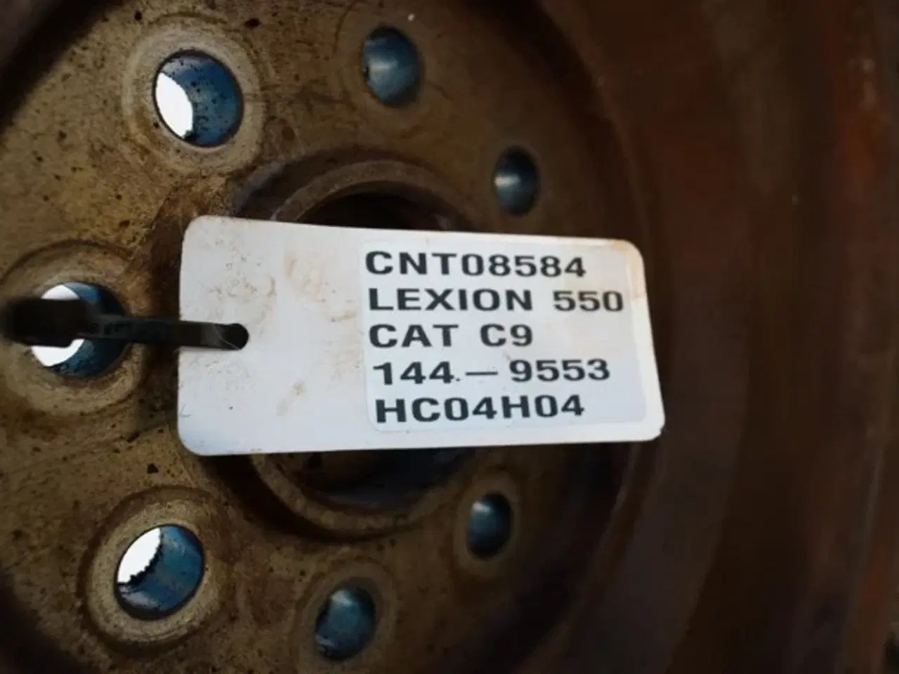 Billede 3 - Lexion 550 Cat C9 Montering Svinghjul 144-9553