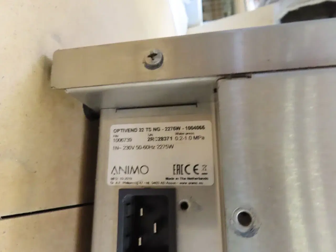 Billede 9 - Kaffeautomat, ANIMO OPTIVEND 32 TS NG
