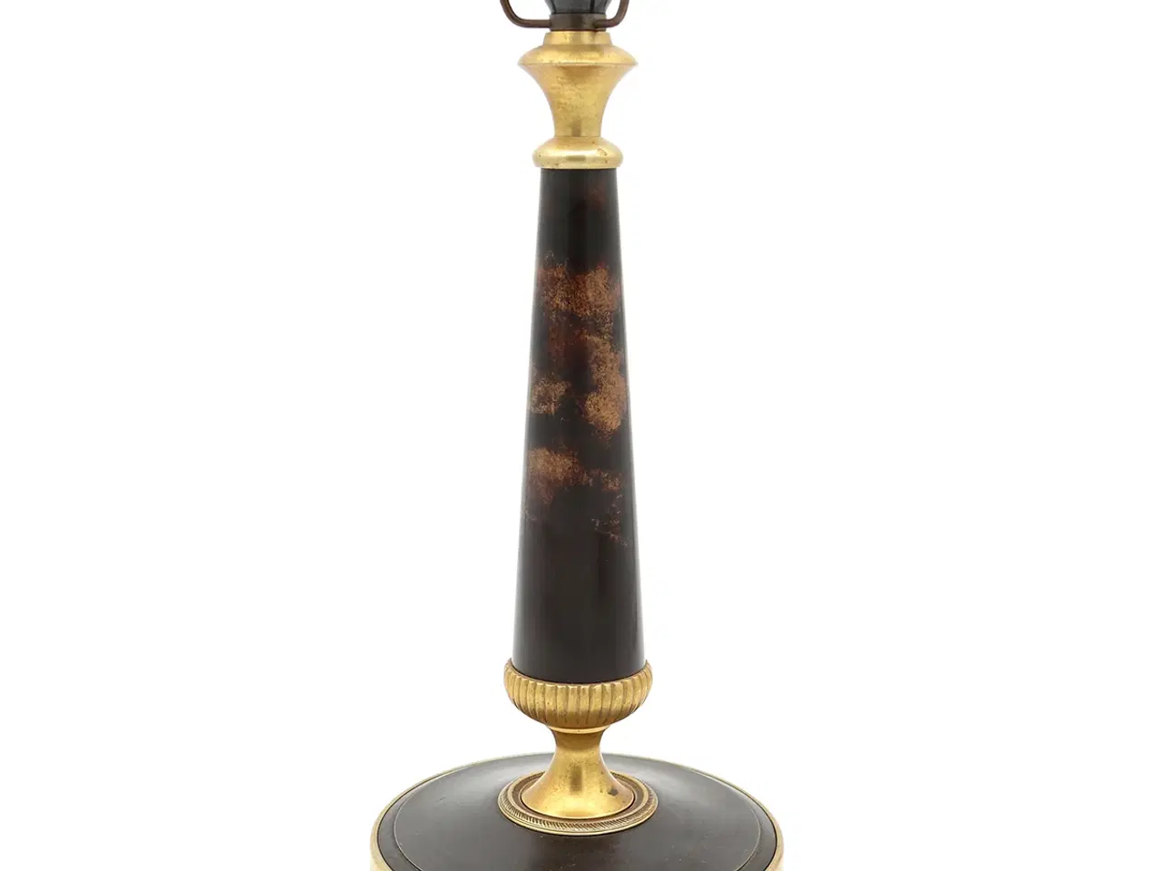 Billede 4 - Antik elegant empirestil messing bordlampe 1930'ne