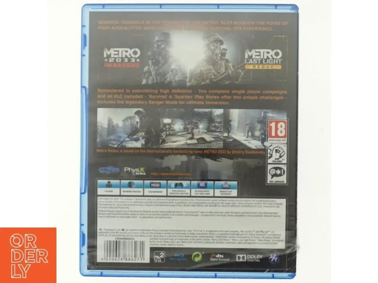 Billede 3 - METRO redux PS4