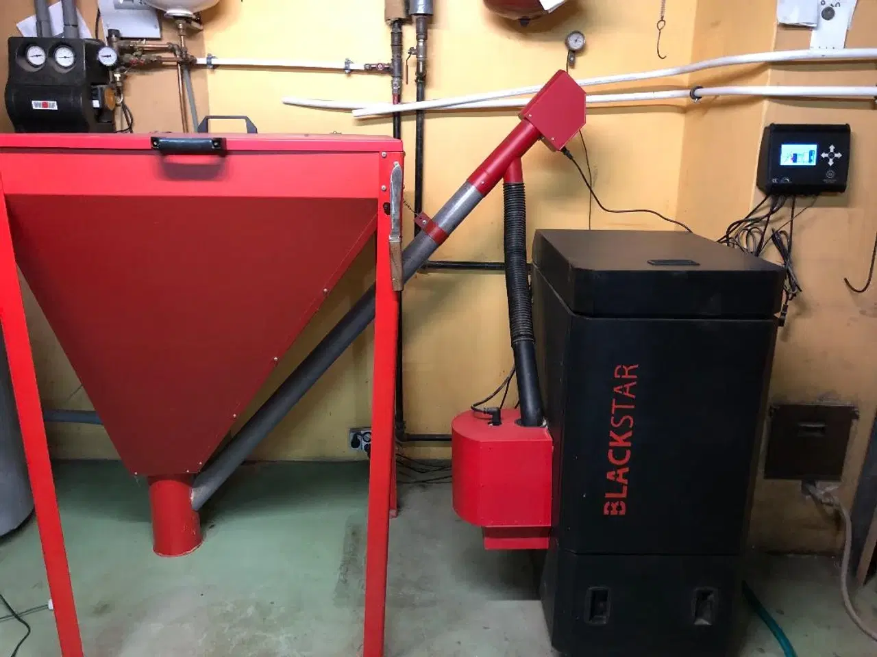 Billede 1 - pillefyr -blackstar 10-16kw