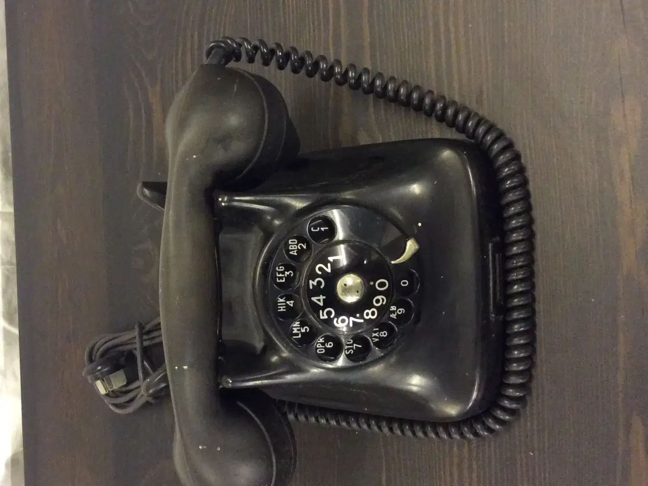Billede 1 - Gammel drejetelefon