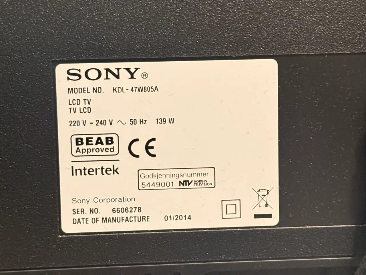 Billede 7 - Sony smart tv 47