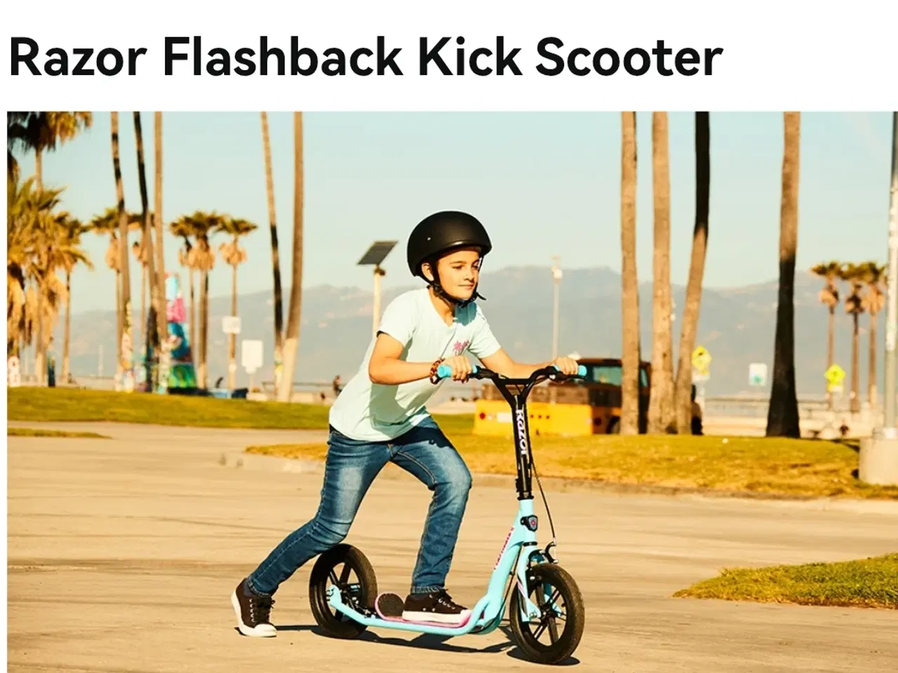 Billede 1 - Flashback Scooter. Butik pris 1.400kr