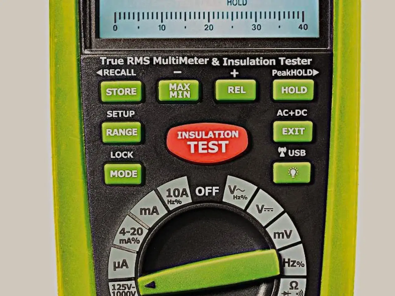Billede 2 - multimeter    isolationstester