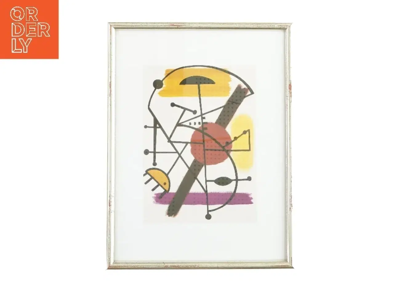 Billede 1 - Billedet i ramme (str. LB 42,5x32 cm)