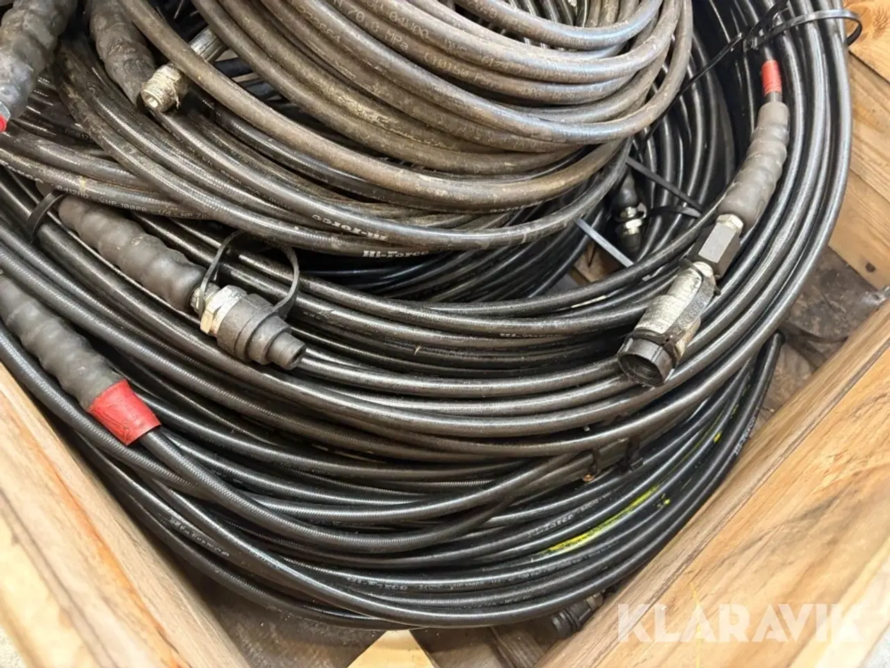 Billede 5 - Hydraulik slanger - blandet længder