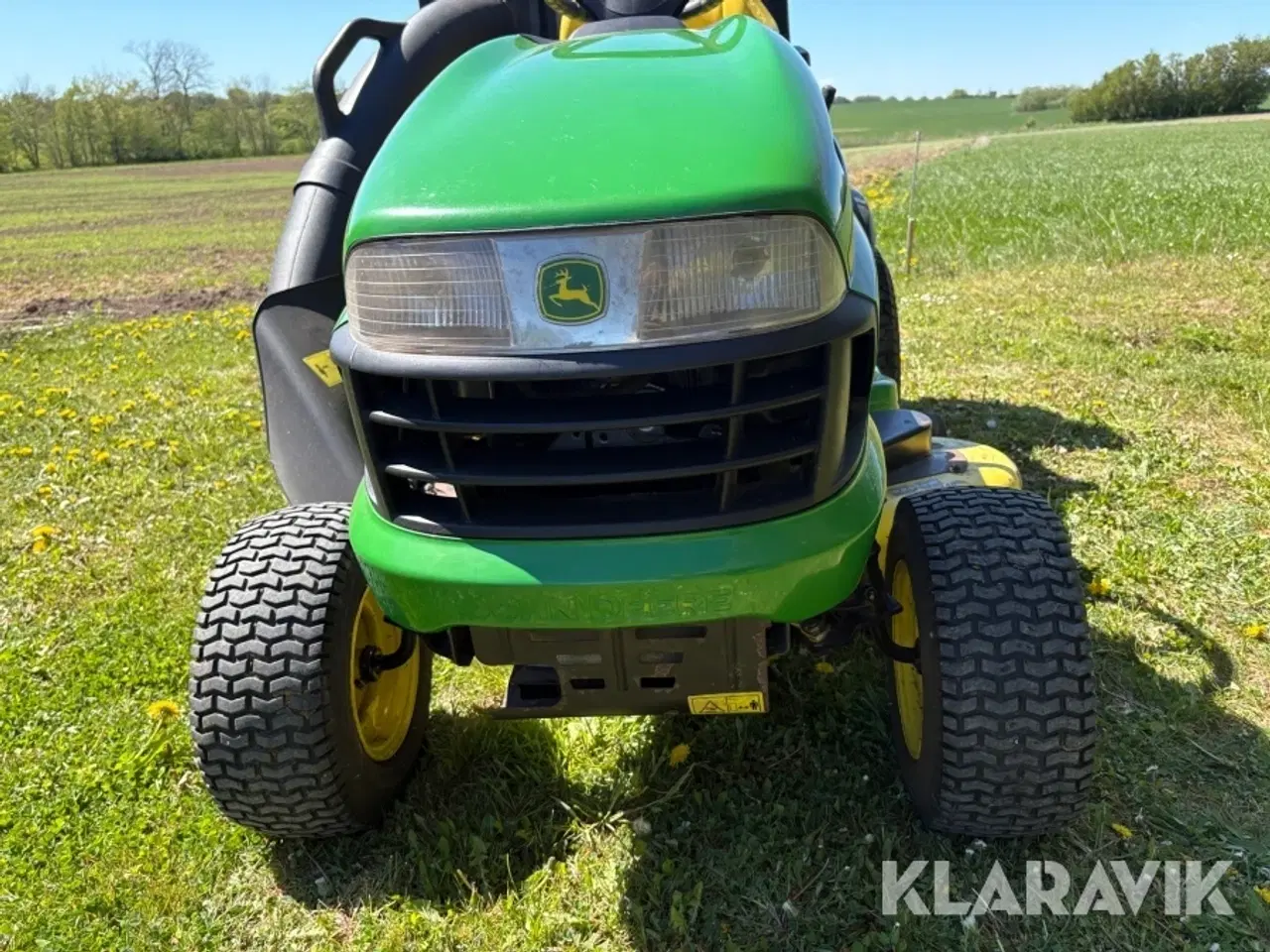 Billede 9 - Havetraktor John Deere 145B med opsamler