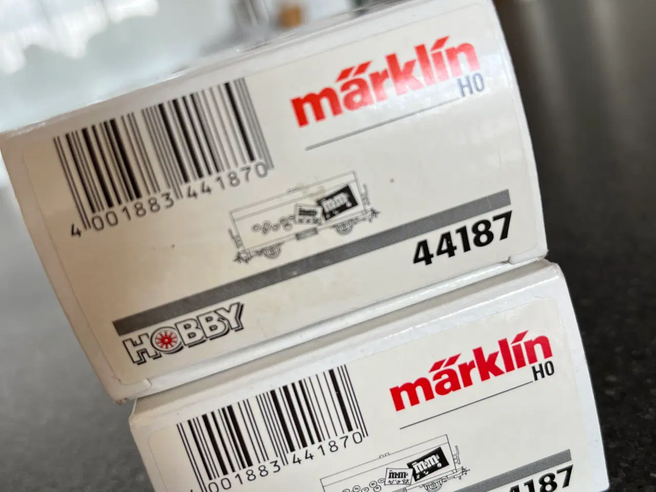 Billede 5 - Märklin, 2 stk reklamevogne “M&M”