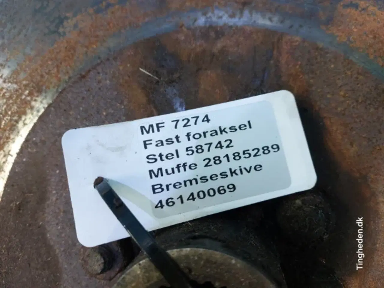 Billede 2 - Massey Ferguson 7274 Bremseskive 46140069