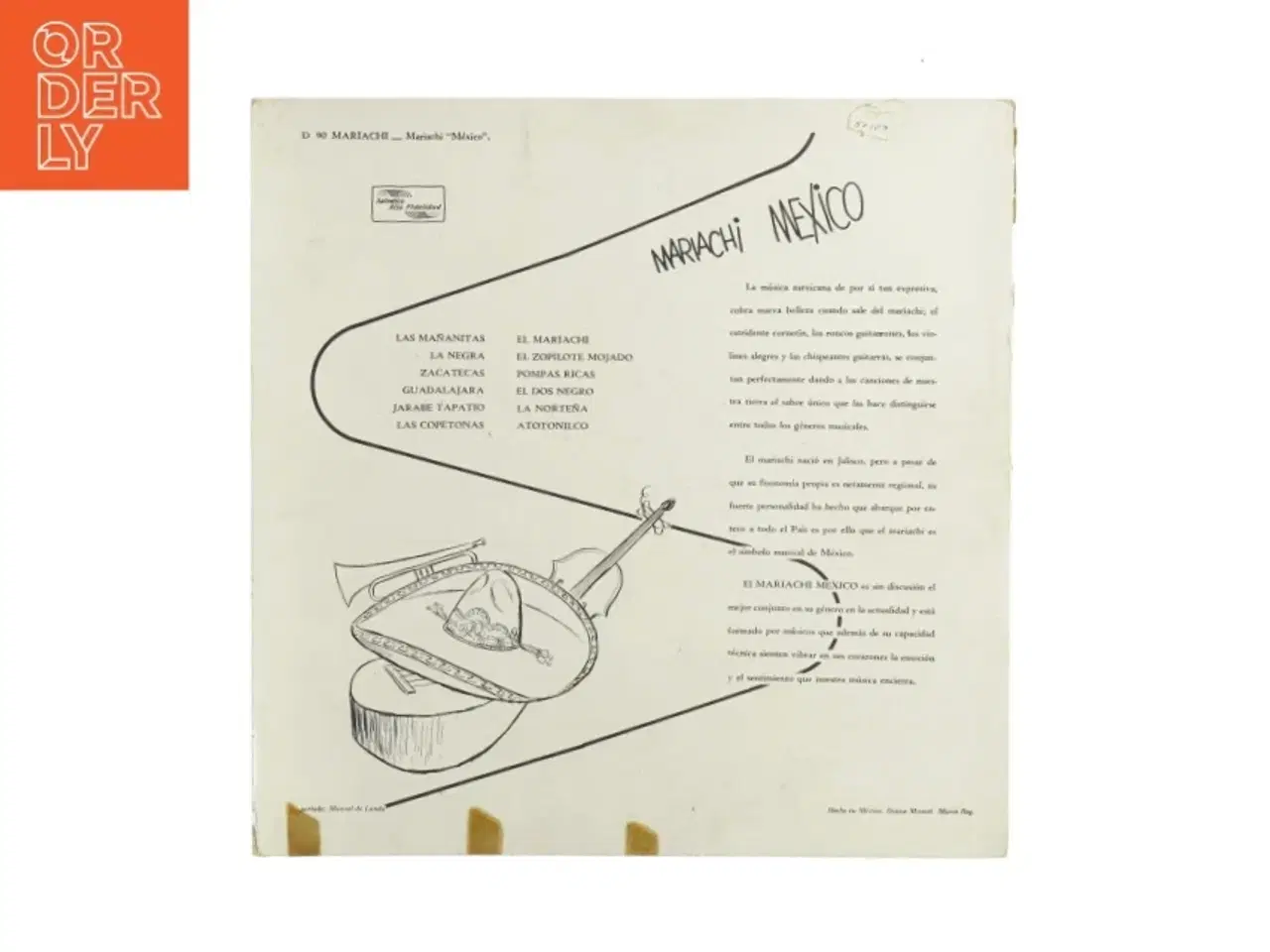 Billede 2 - Mariachi Vinylplade