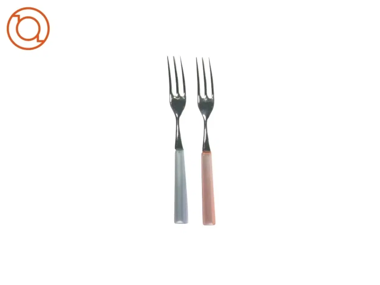 Billede 1 - Gafler (2 stk.) fra Ukendt (str. L:12,5cm)