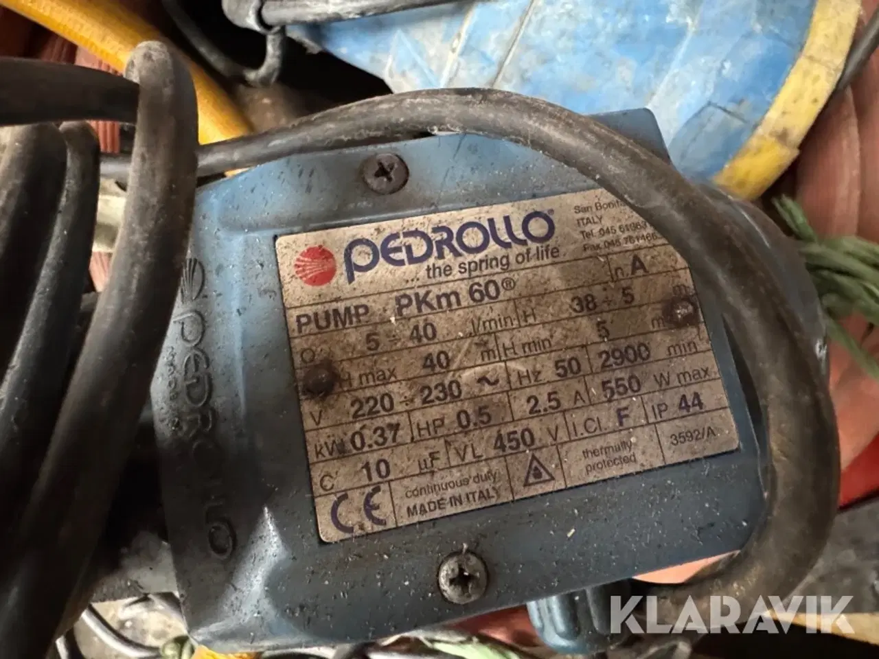 Billede 7 - Dieselpumpe og dykpumpe Plastfittings til vandledning