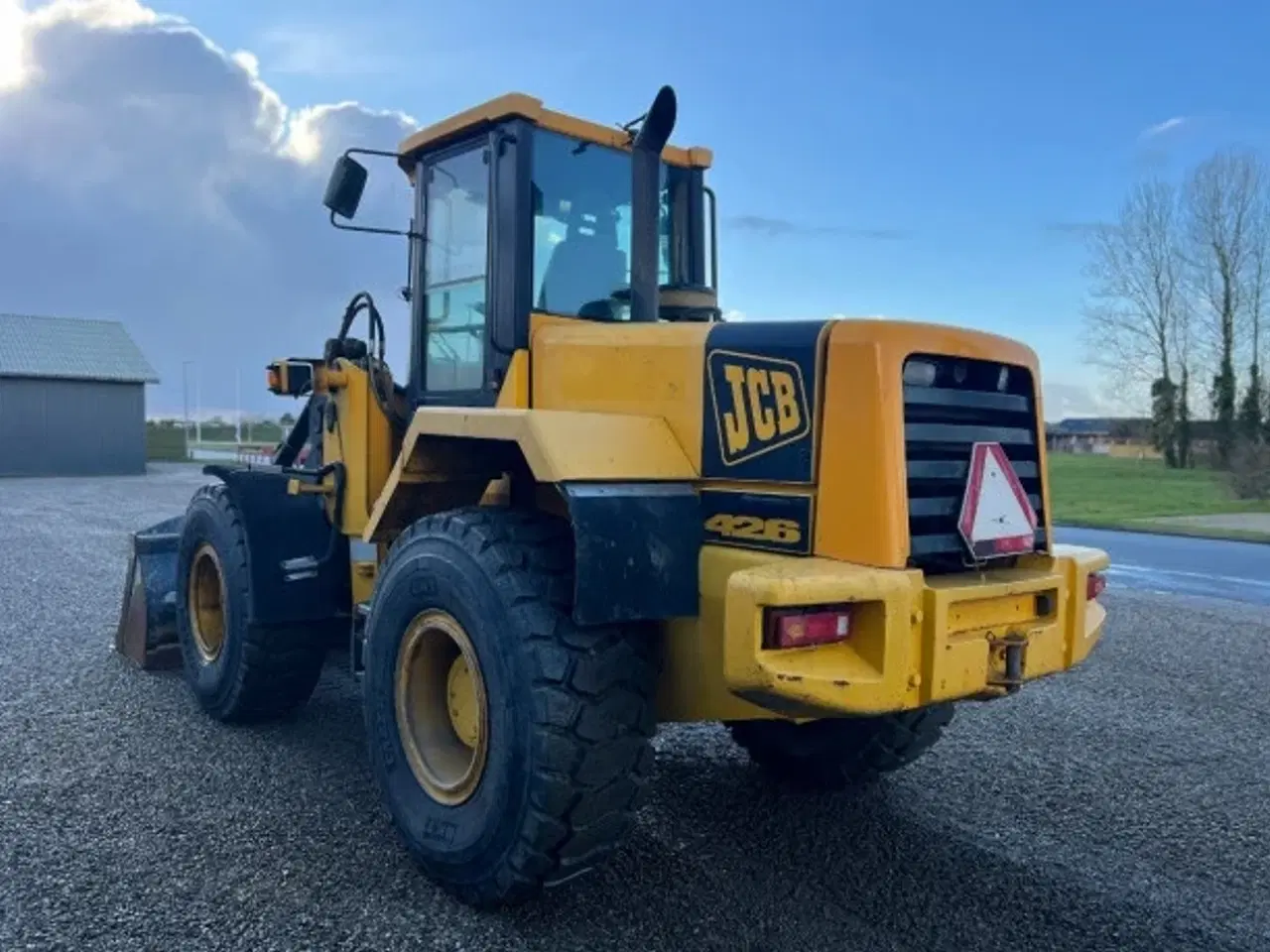 Billede 4 - JCB 426 - Gummiged / Nye dæk og skovl 