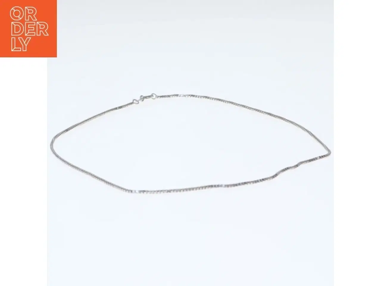 Billede 1 - Sølv halskæde (str. 38 cm)