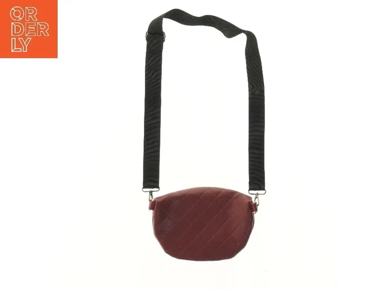Billede 2 - Rød bæltetaske med strop (str. 17x7x24 cm)