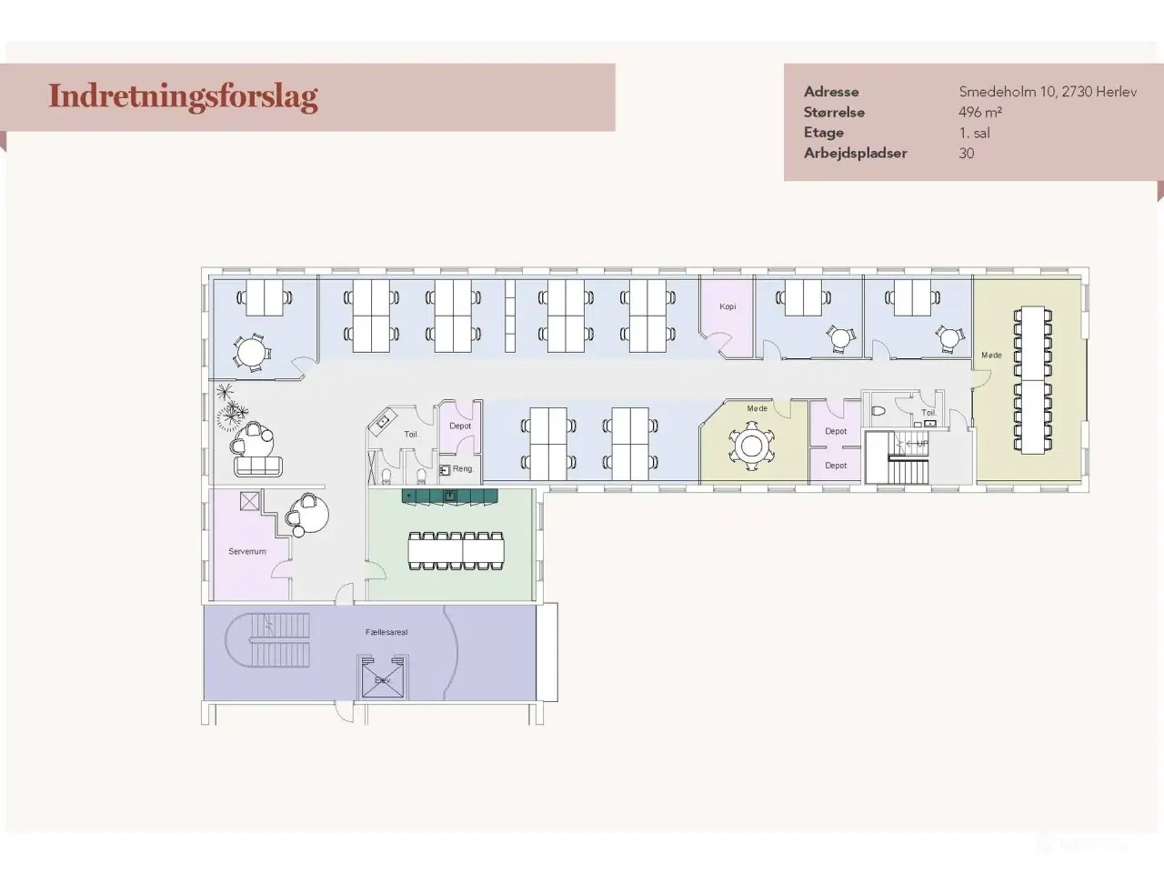 Billede 11 - Lyse og åbne kontorlokaler med fleksibel planløsning