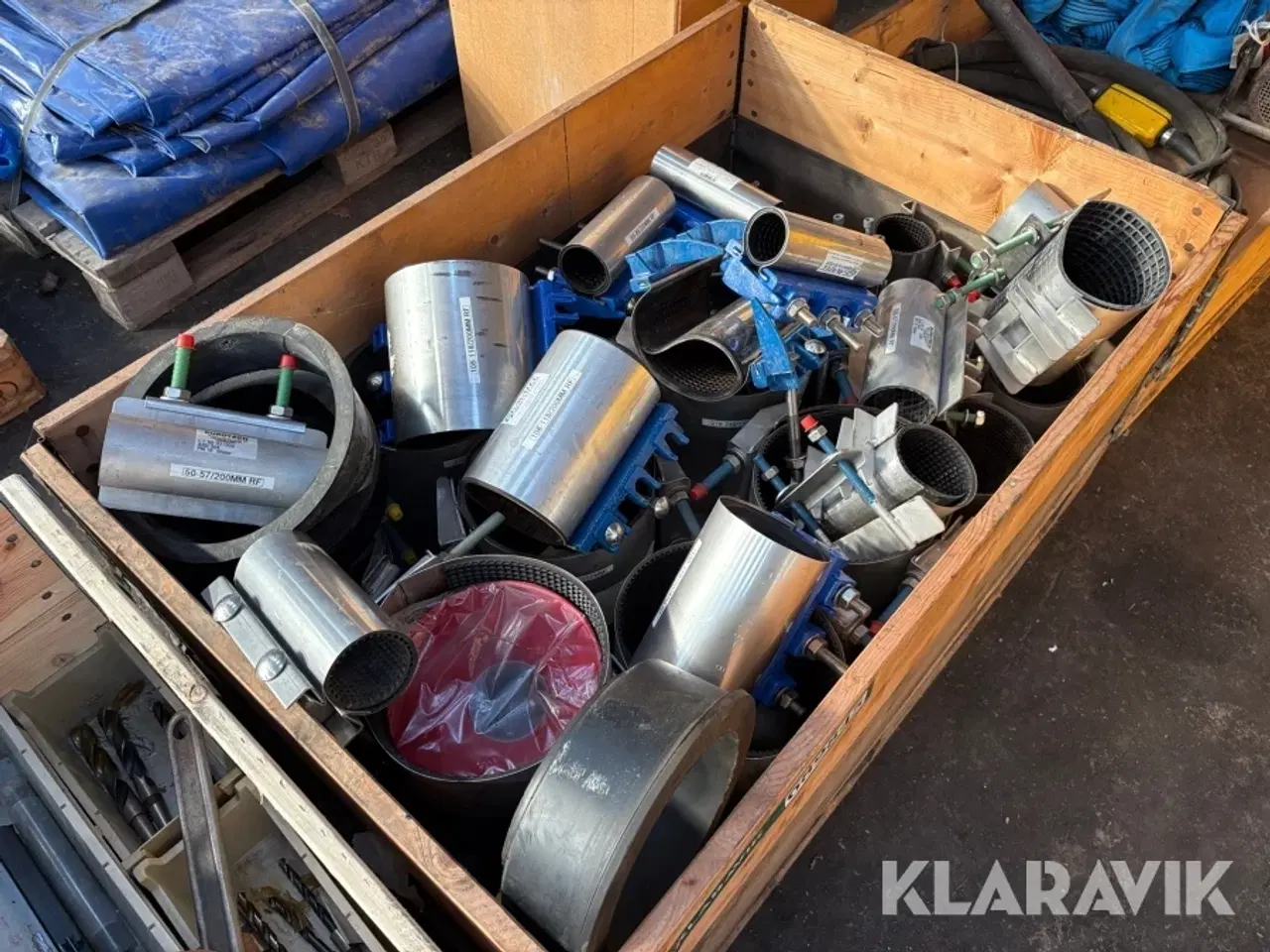 Billede 1 - Rørreperationsmuffer Eurotech og Gavatec rørsystemer 1 palle