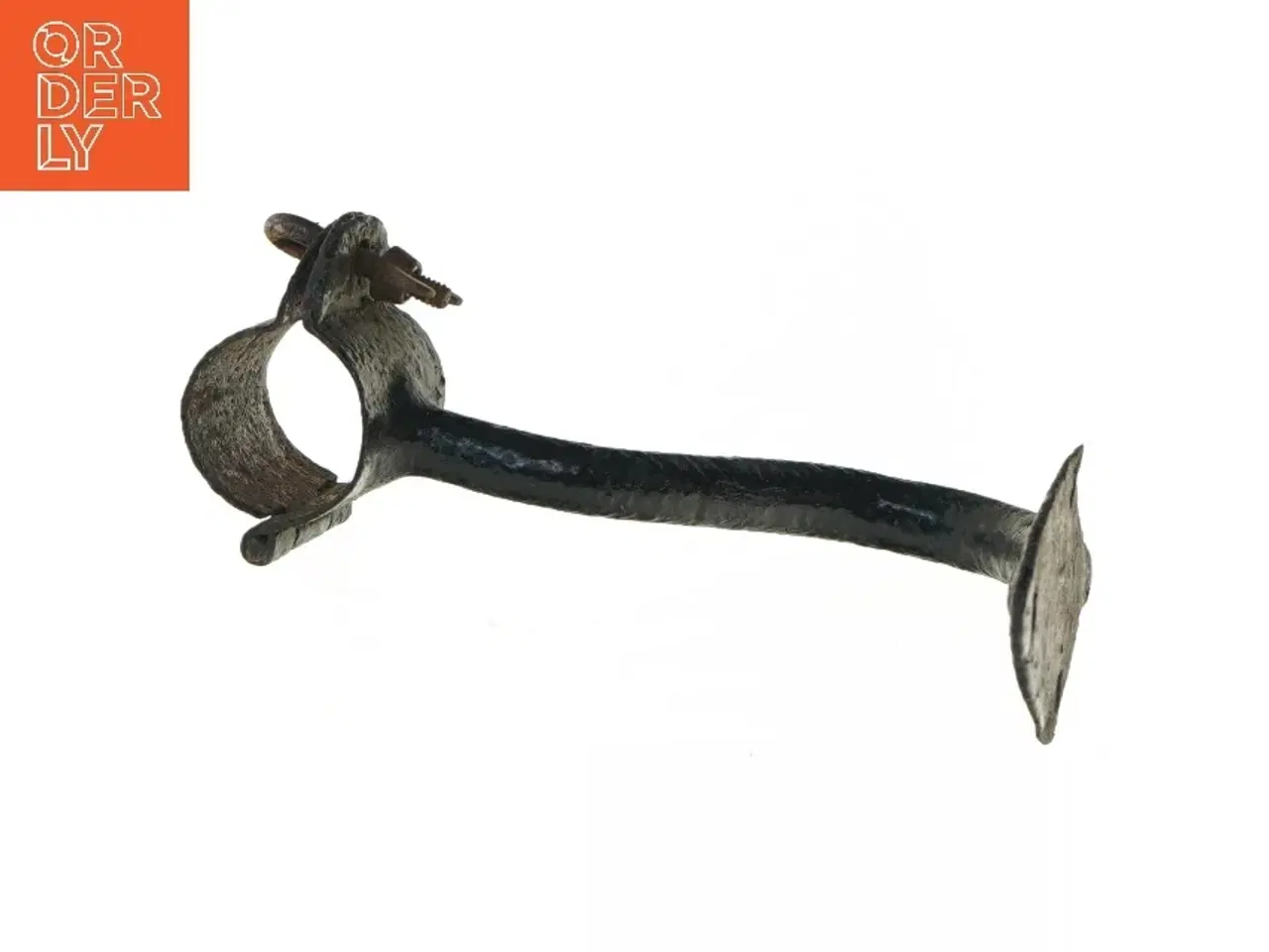 Billede 3 - Metal beslag til montering af kørelampe(str. 19 cm)