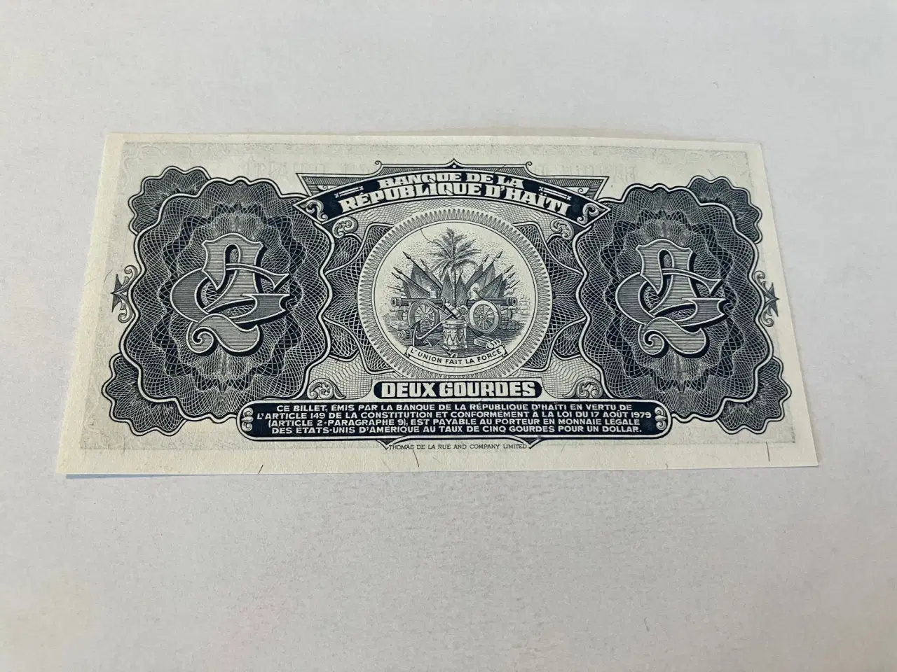 Billede 2 - 2 Gourdes Haiti
