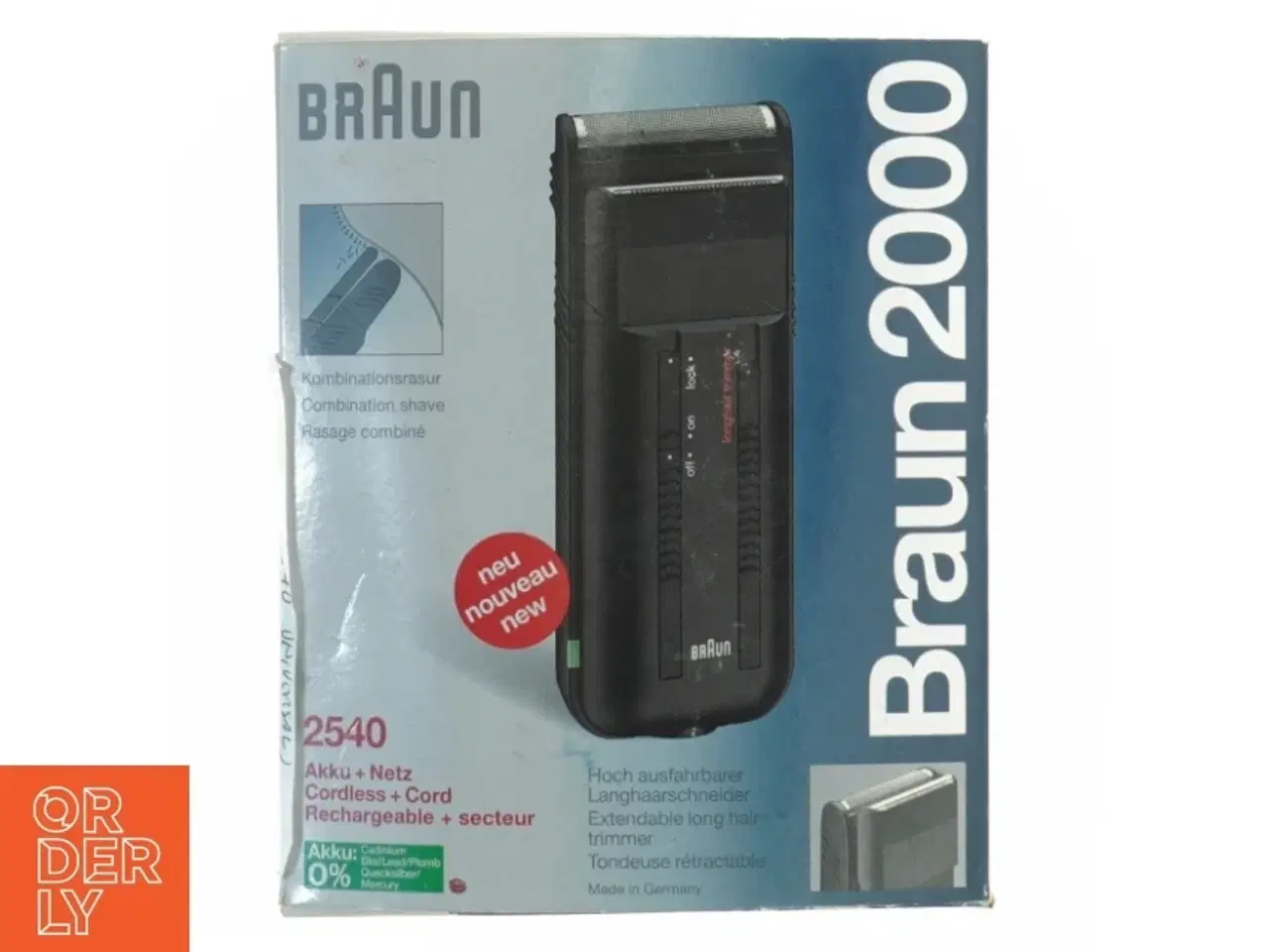 Billede 4 - Braun kombinationsshaver fra Braun (str. 17 x 14 x 5 cm)