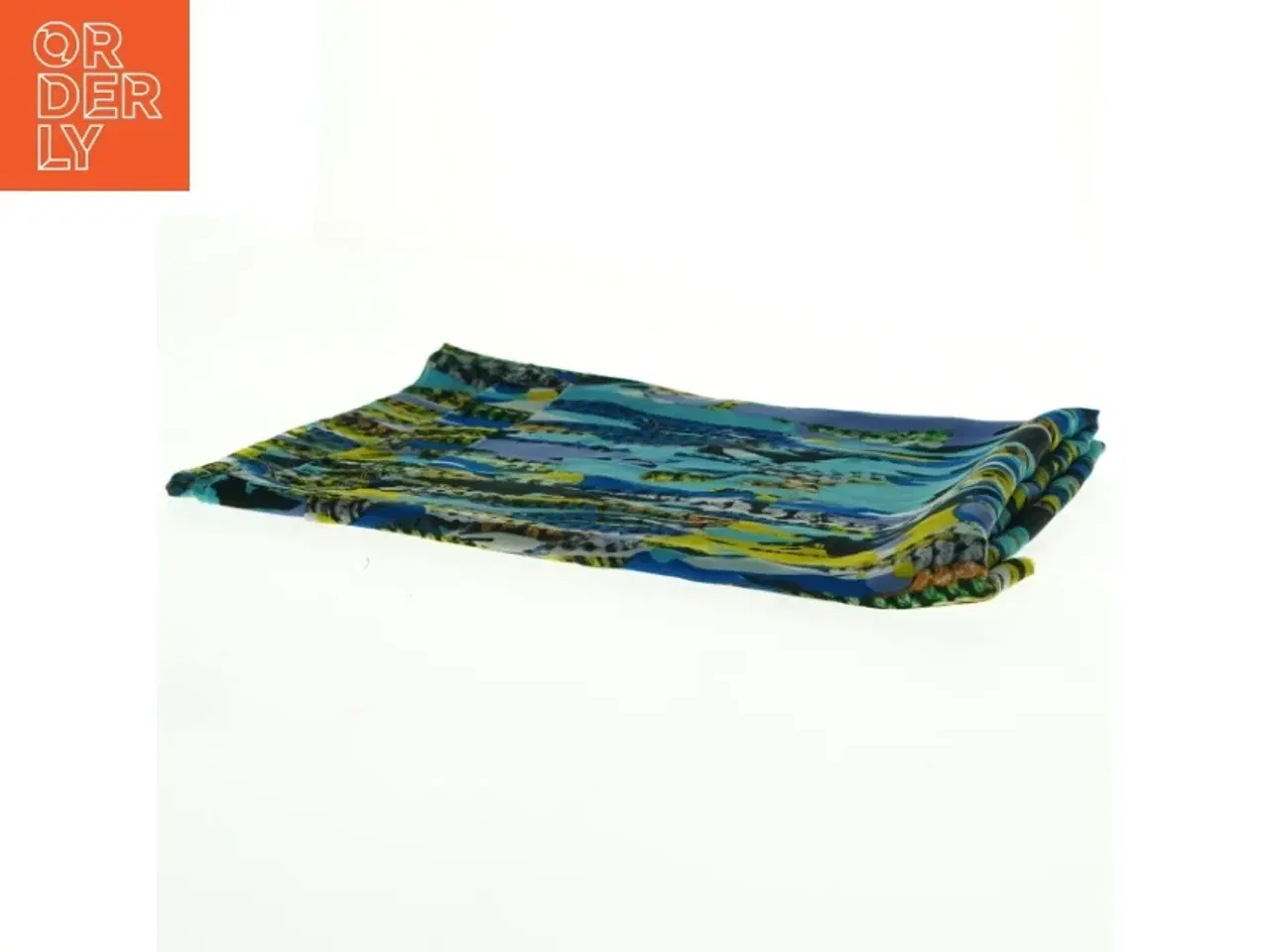 Billede 2 - Farverigt stof (str. 69 x, 150 cm)