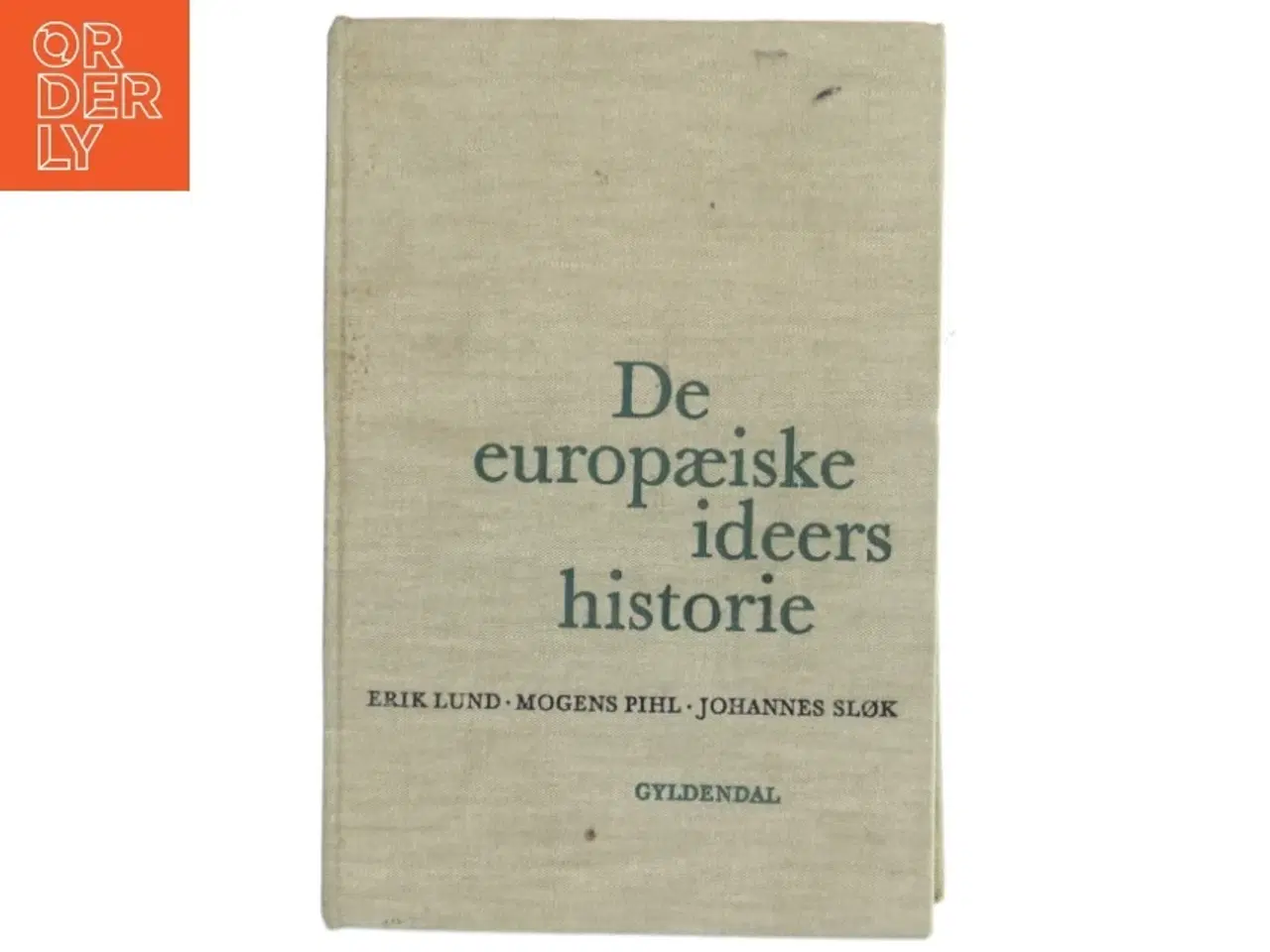 Billede 1 - De europæiske ideers historie bog