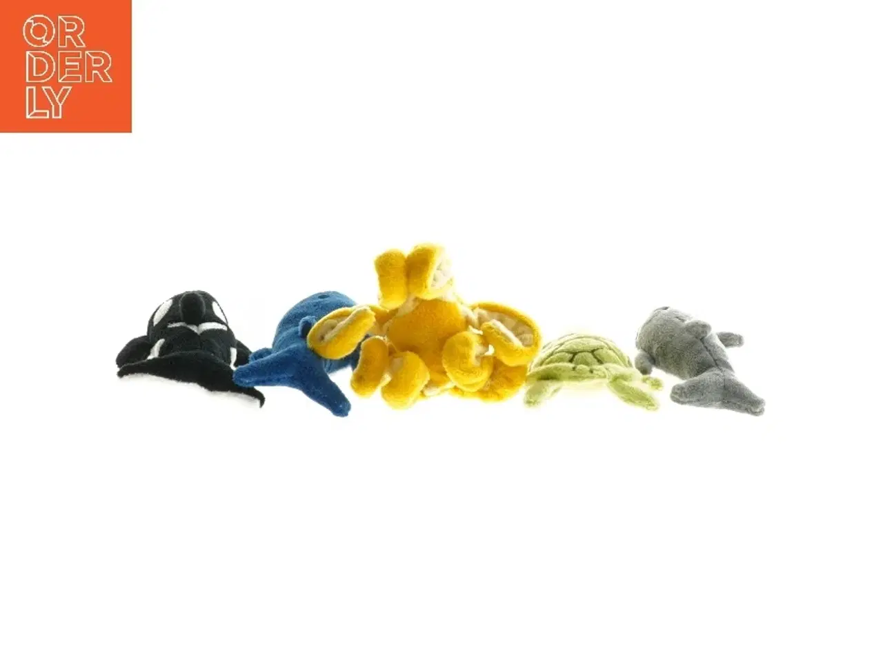 Billede 2 - Sæt af marine dyr bamser (str. 10-12 cm)