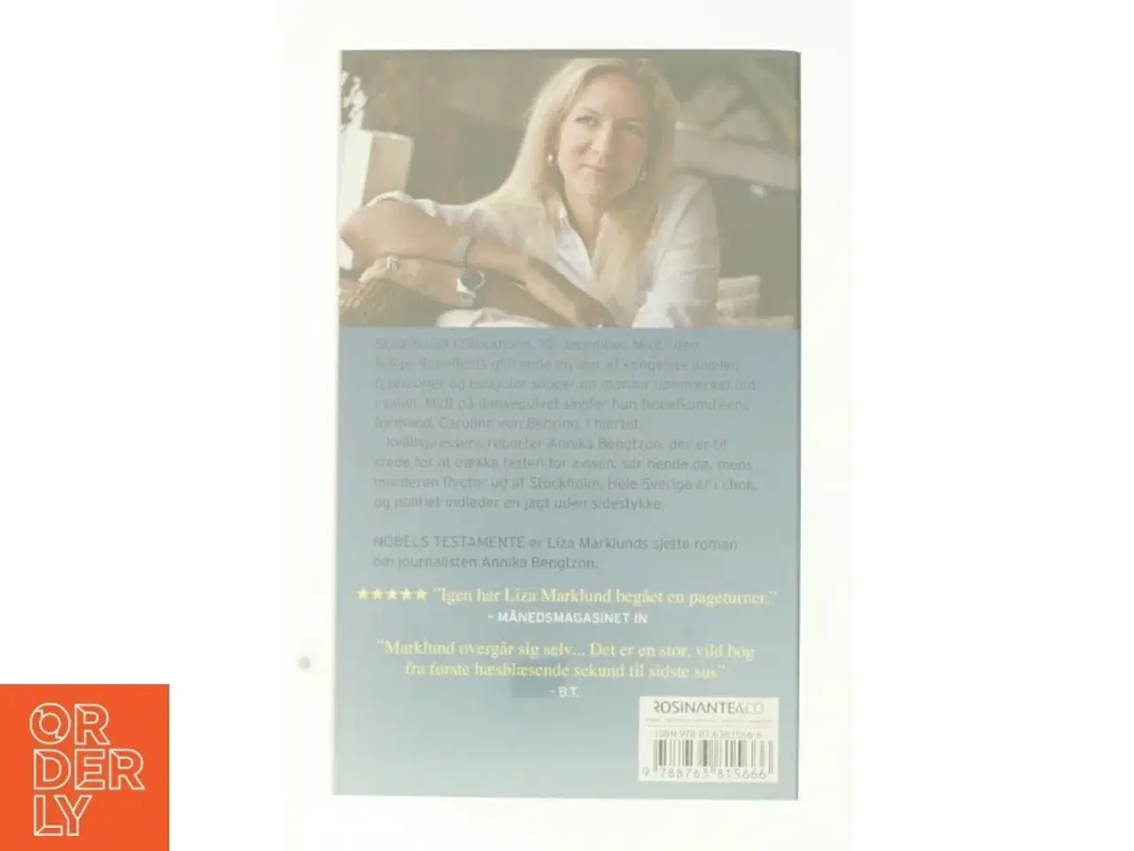 Billede 3 - Nobels testamente af Liza Marklund (Bog)