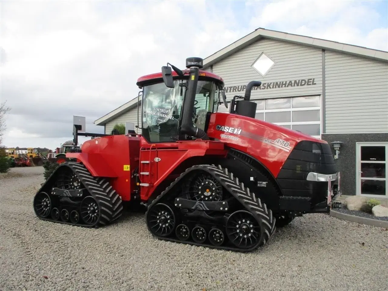 Billede 19 - Case IH Quadtrac 470 med 1000omd PTO & 30tommer / 76cm bånd på. GPS anlæg.