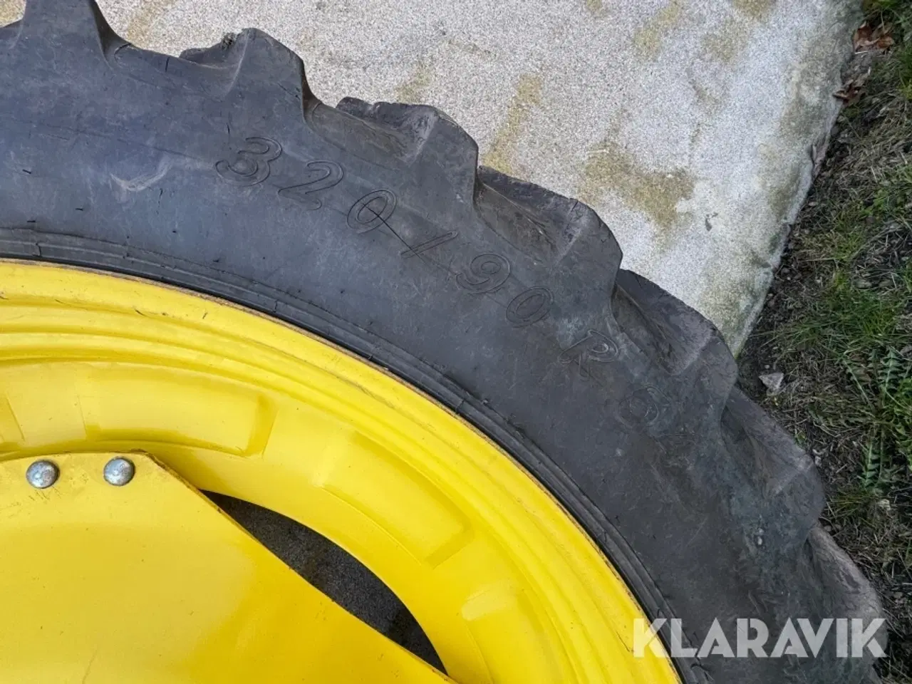 Billede 5 - Sprøjtehjul Alliance Row Crop Radial A-35 2 styks Baghjul