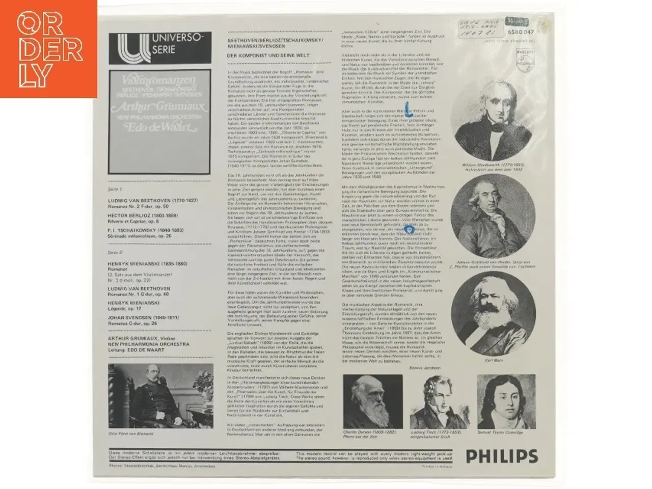 Billede 2 - Violinromanzen LP