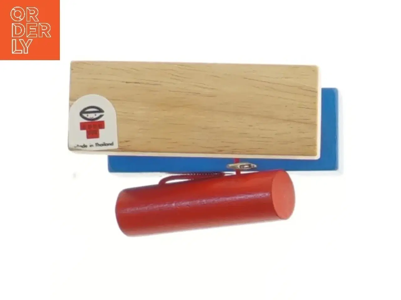 Billede 3 - Trælegetøj med klokke fra Eddu Toy (str. 13x9x3 cm)