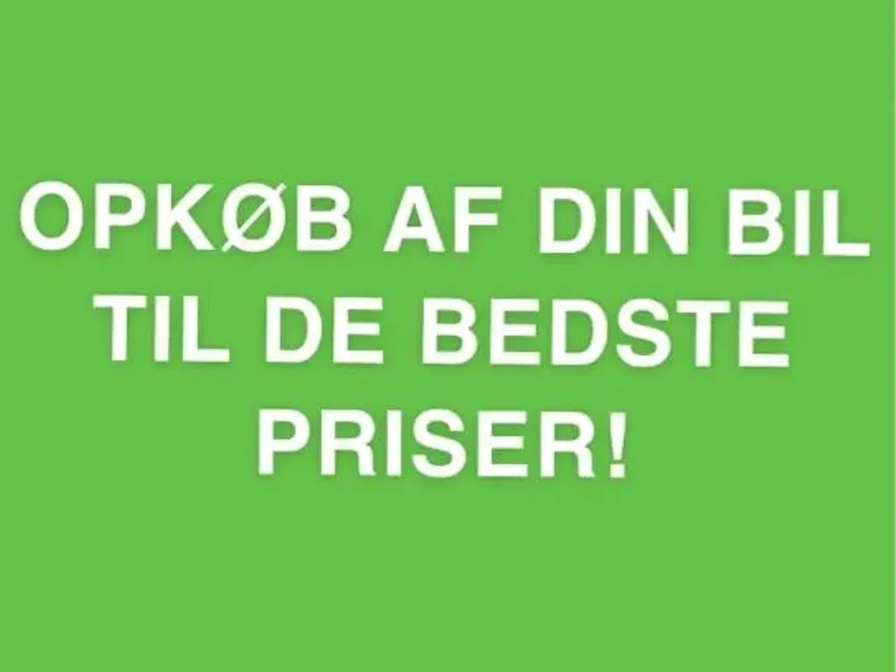 Billede 1 - OPKØB af DIN BIL